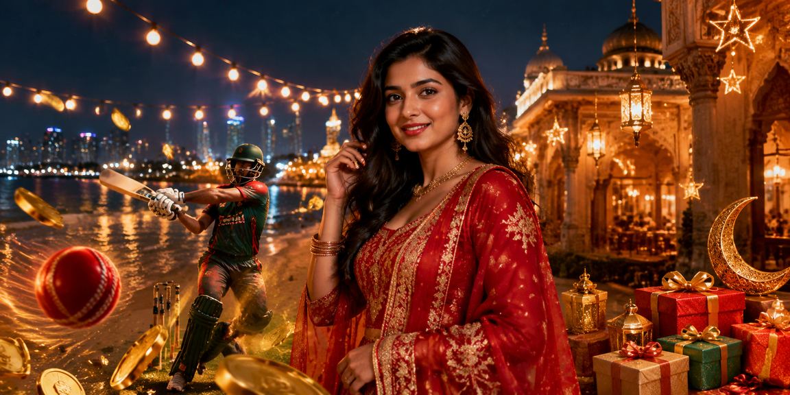 কক্সবাজার ক্রিকেট বাজির ঈদ উৎসবের দৃশ্য